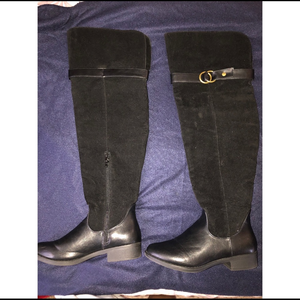 Knee High Boots, flat heel